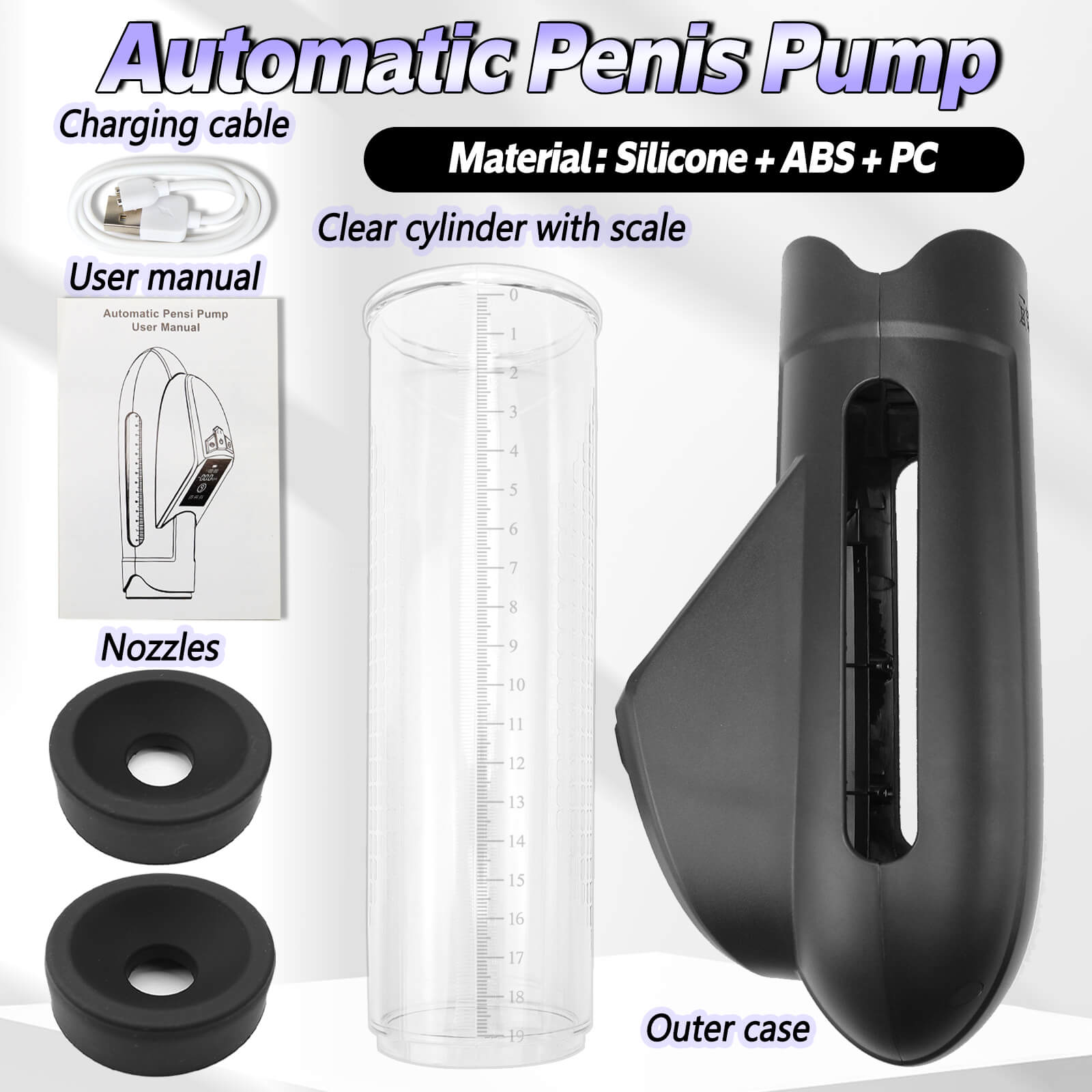 Automatic Penis Pump - Tarisss Sex Toy Store
