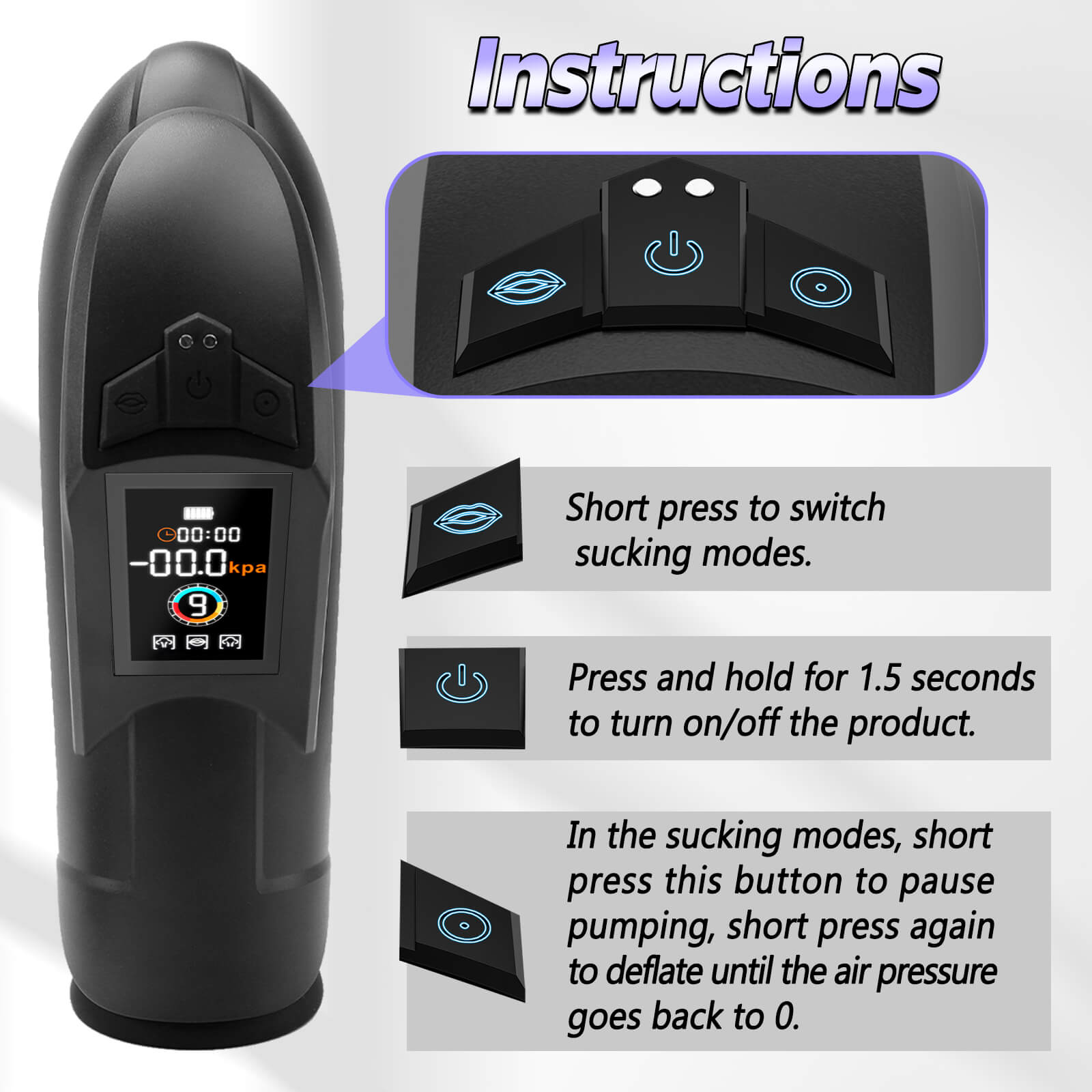 Automatic Penis Pump - Tarisss Sex Toy Store