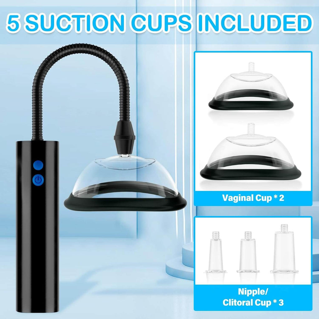 Automatic Pussy Pump Nipple Sucking Toy - Tarisss Sex Toy Store