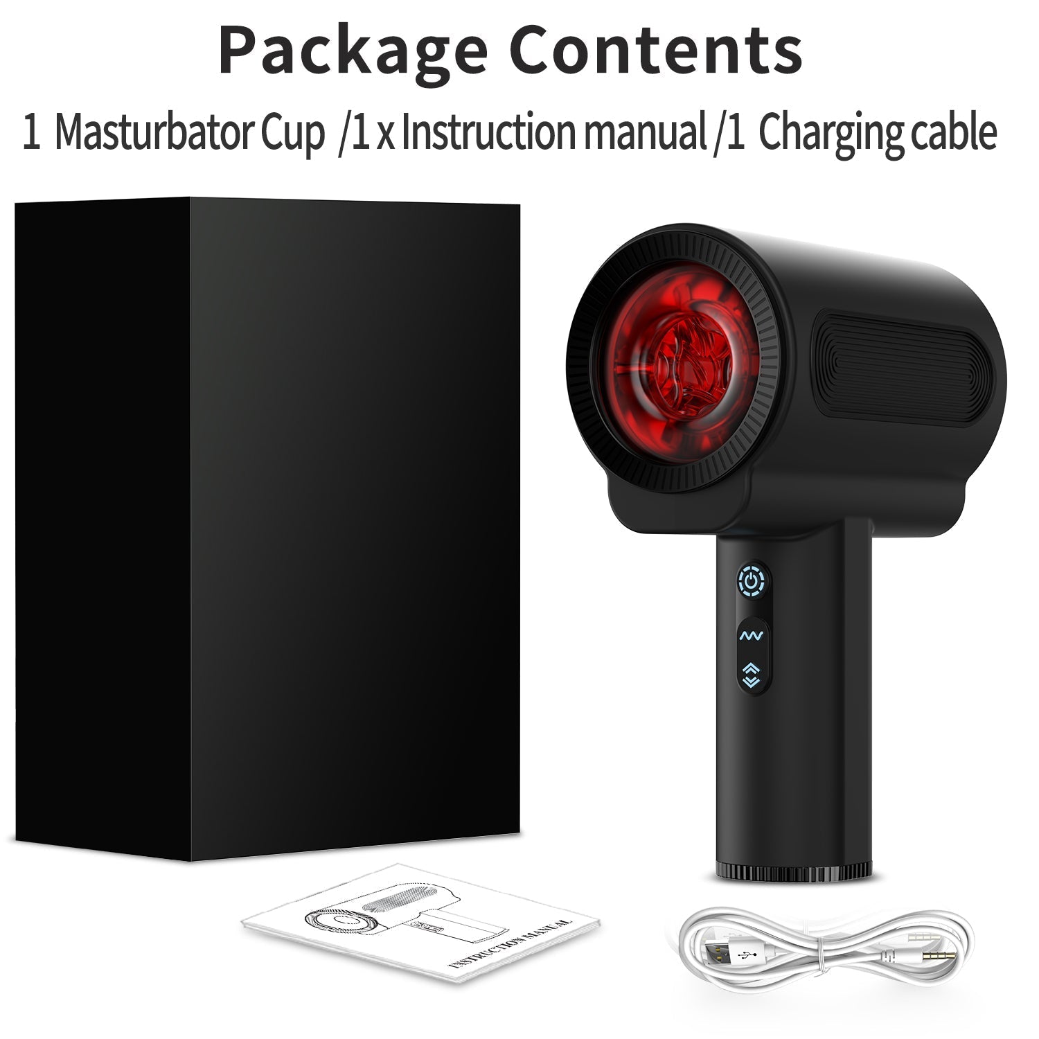 Automatic Thrusting & Rotating Male Masturbator Cup - Tarisss Sex Toy Store