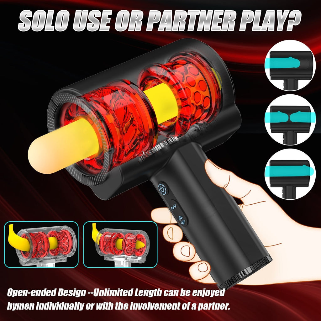 Automatic Thrusting & Rotating Male Masturbator Cup - Tarisss Sex Toy Store