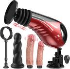 Automatic Thrusting Vibrator with Telescopic Motion - Tarisss Sex Toy Store