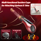 Automatic Thrusting Vibrator with Telescopic Motion - Tarisss Sex Toy Store