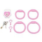 Heart Paw Protective Chastity Lock