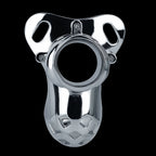 Stainless Steel Strap-On Bondage Sheath Underwear - Penis Lifting and Erectile Support Toy for Men