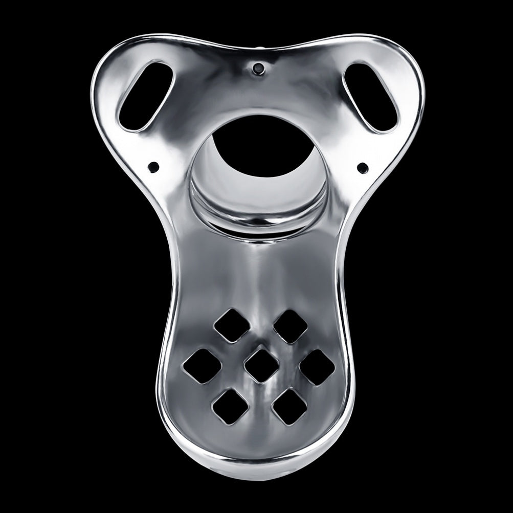 Stainless Steel Strap-On Bondage Sheath Underwear - Penis Lifting and Erectile Support Toy for Men