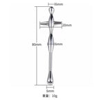 Small Metal Sound Plug – Smooth Candle Design for Safe Play (Beginner Set of 4)