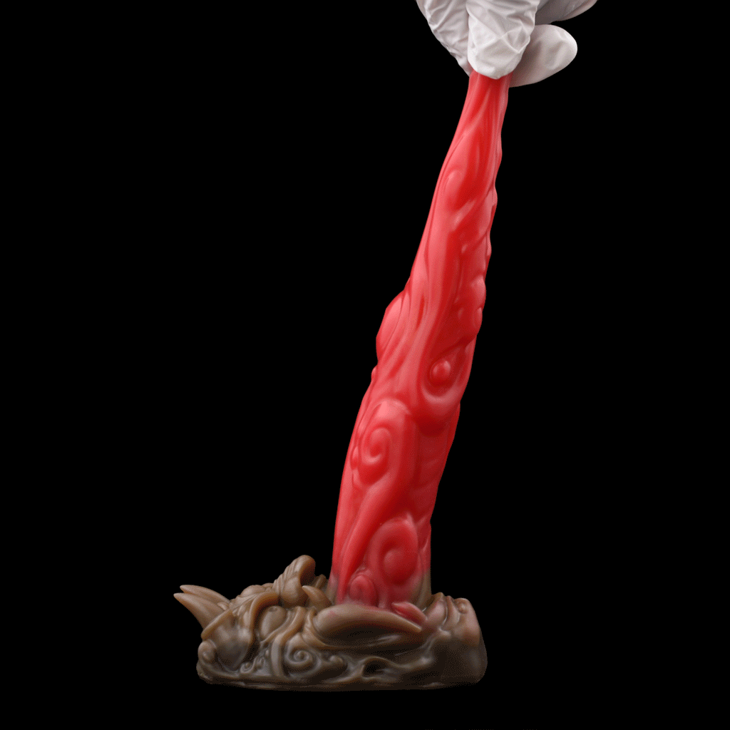Dragon Dildo Suction Cup Butt Plug - Fantasy Silicone Vaginal Anal Masturbator