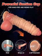 Bamboo Horse Textured Silicone Dildo - Tarisss Sex Toy Store