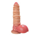 Bamboo Horse Textured Silicone Dildo - Tarisss Sex Toy Store