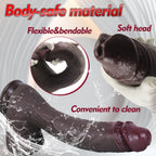 Bandit 12 Inch Black Extra Long Huge Realistic Dildo - Tarisss Sex Toy Store