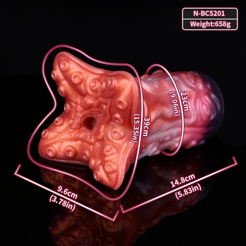 Octopus Flower Fetish Pocket Pussy — Ultra-Soft Silicone Masturbator | Domlust