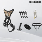 Upgraded Cobra Chastity Cage With Underwear & Plug – Complete Locked Set GSD Series