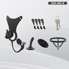 Puppy Head Chastity Cage Set with Underwear & Plug-GSD Series