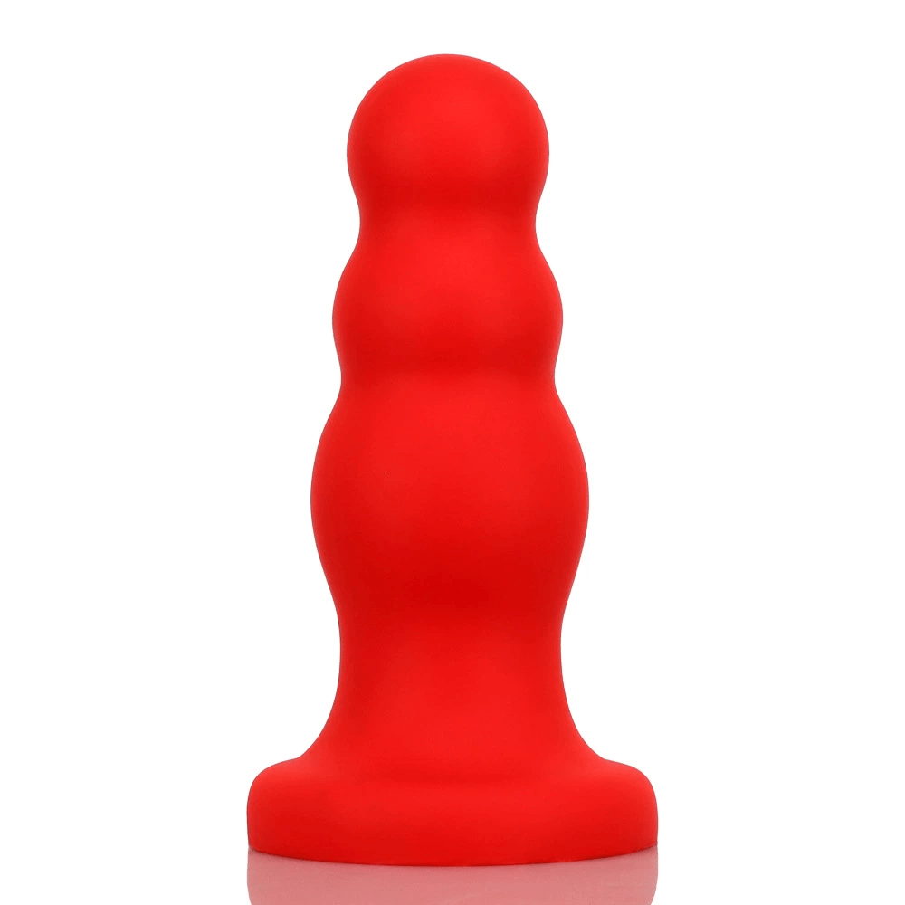 Beaded Anal Trainer Plug with Wide Base - Tarisss Sex Toy Store