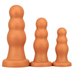 Beaded Anal Trainer Plug with Wide Base - Tarisss Sex Toy Store