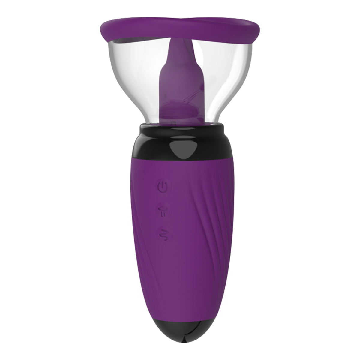 Women Sucking Vibrator - Breast Pussy Pump Tongue Licking 10 Vibrating Female Sex Toys