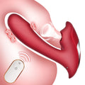 Remote Control Clit Sucking G Spot Vibrator - 9 Vibrating Dildo Female Oral Sex Toy