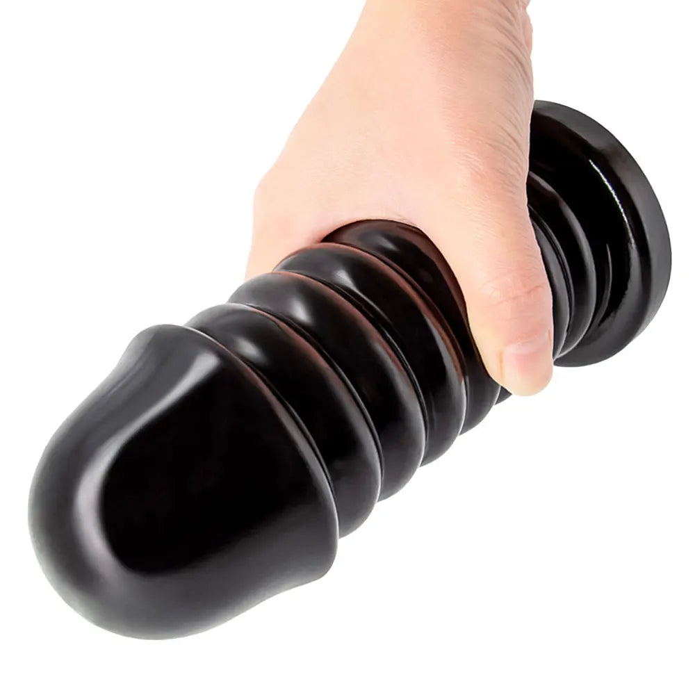Huge Thick Anal Dildo Butt Plug - Silicone Big Threads Anal Plug Dilator Sex Toy