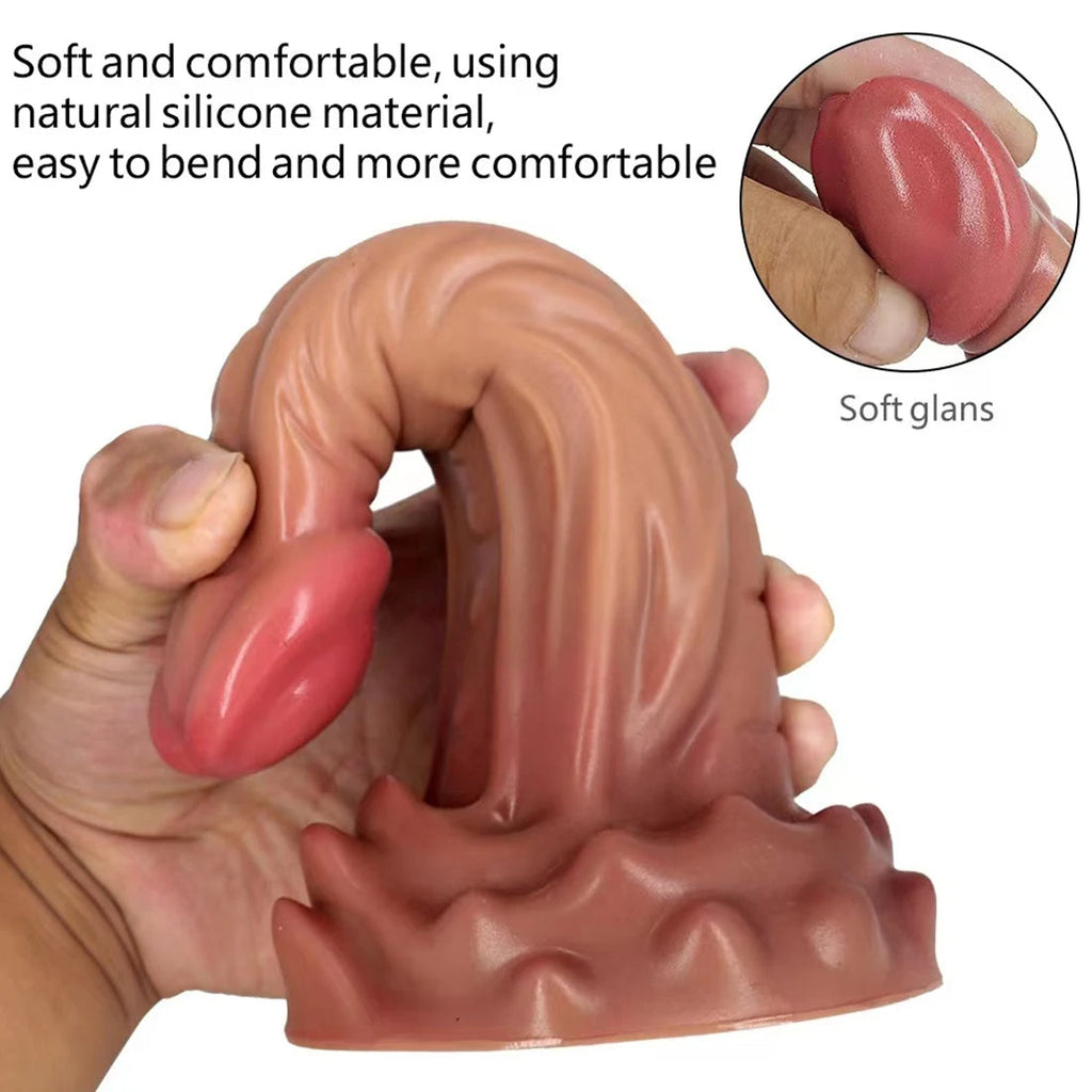 Fantasy Dragon Dildo Monster Sex - Realistic Lifelike Baddragon Tail Butt Plug for Women