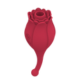 Rose Touch Clit Sucking G Spot Vibrator - Dual End Stimulator Female Sex Toys