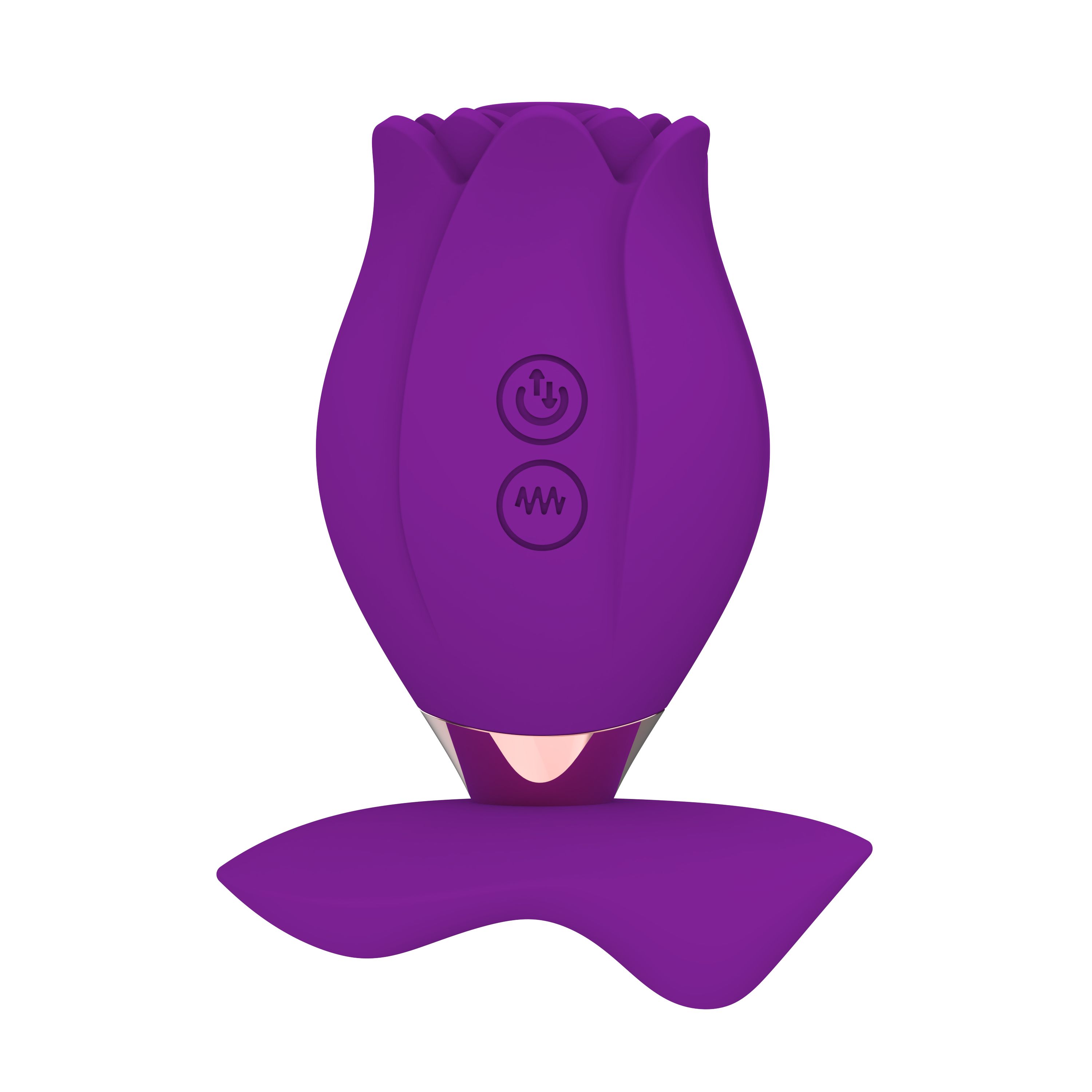 Nipple Clit Sucking Rose Female Sex Toy - Portable Knots Breast Massager