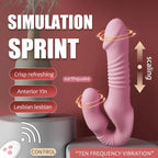 Remoter Control Thrusting Dildo - Strap On Dildo Vibrator Sex Toys for Women