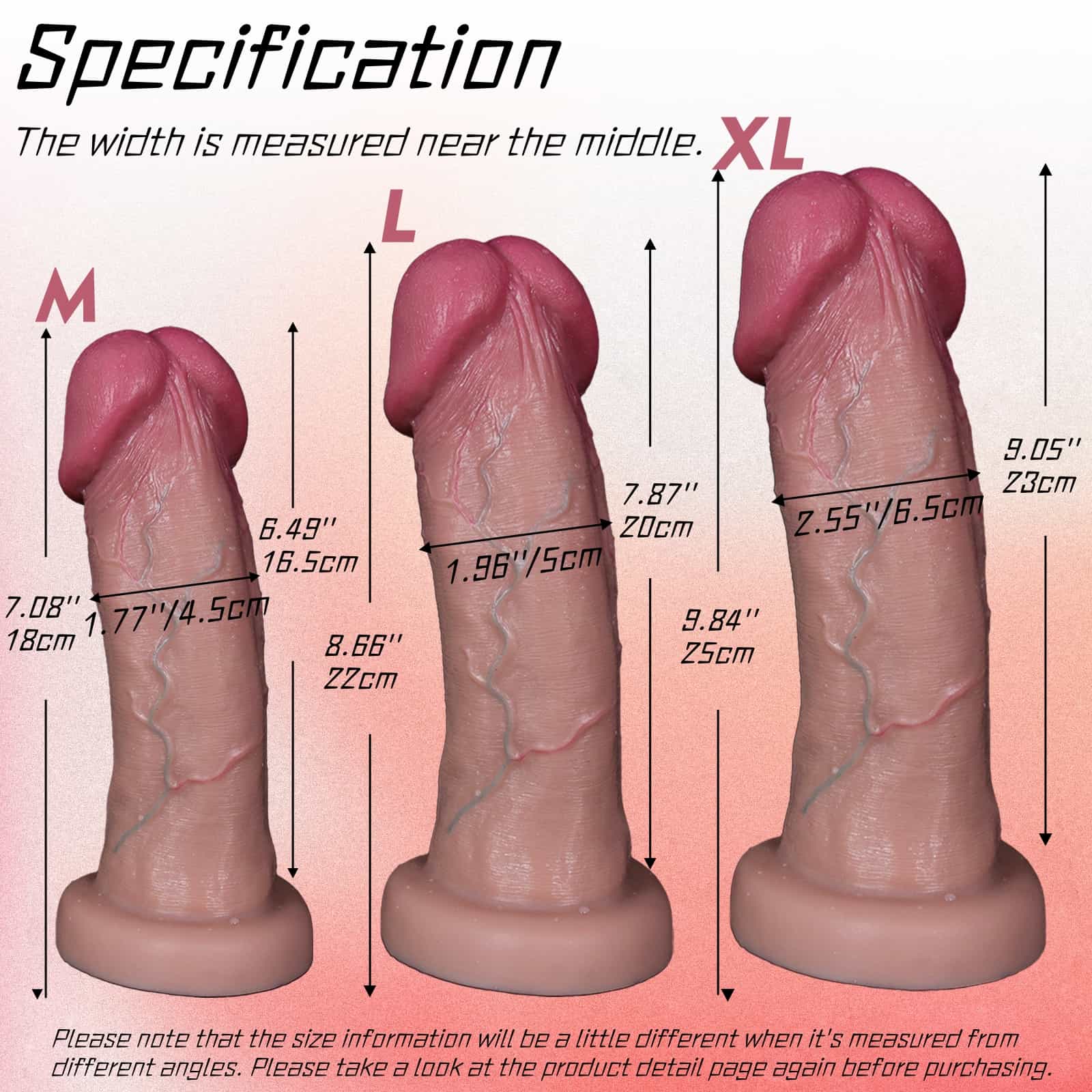 Big Jimmy 9 Inch Super Realistic Dildo - Tarisss Sex Toy Store