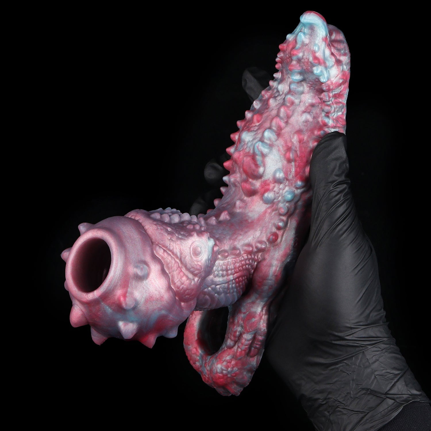 Vaultbreaker Beast Cock Sleeve with Grinding Plate — 2-in-1 Fantasy Penis Extender for Couples Who Want More