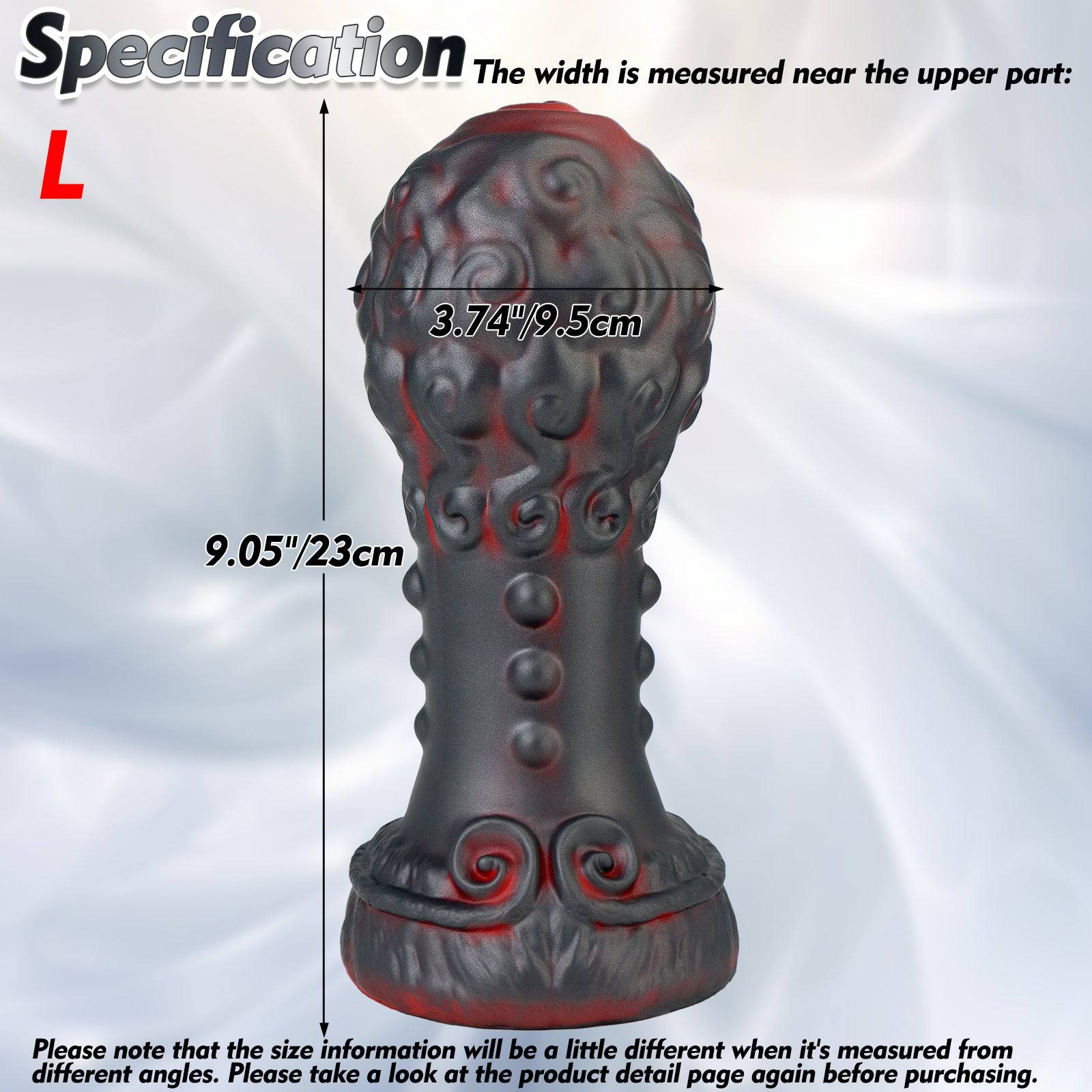 Black Myth Wukong 9 Inch Huge Butt Plug - Tarisss Sex Toy Store