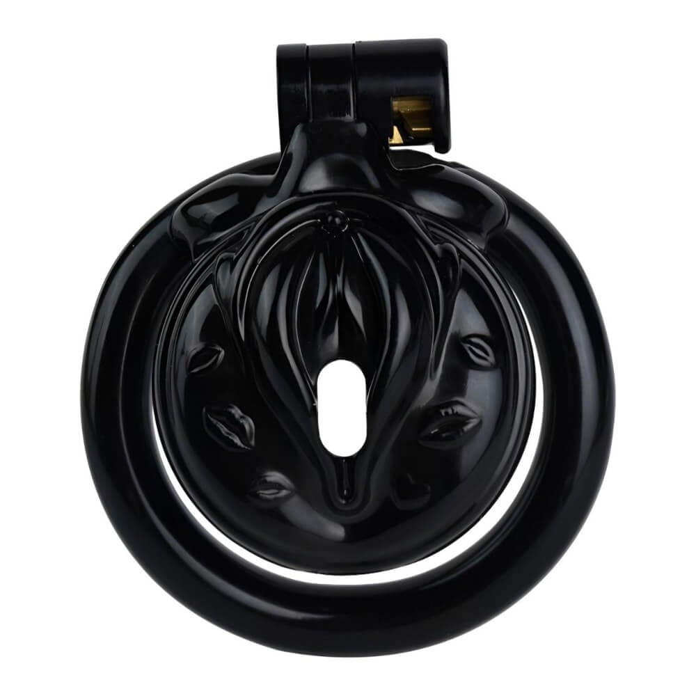 Black Resin Male Sissy Chastity Cage - Tarisss Sex Toy Store