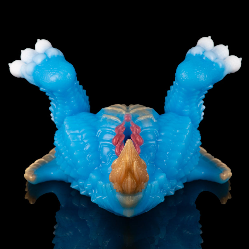 Azure Dragon Beast Fantasy Mini Sex Doll – Alien Pocket Pussy Platinum Silicone | Domlust