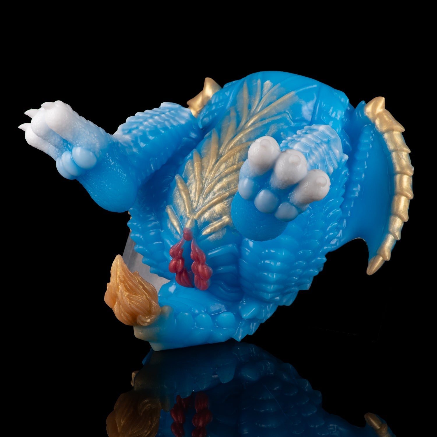 Azure Dragon Beast Fantasy Mini Sex Doll – Alien Pocket Pussy Platinum Silicone | Domlust
