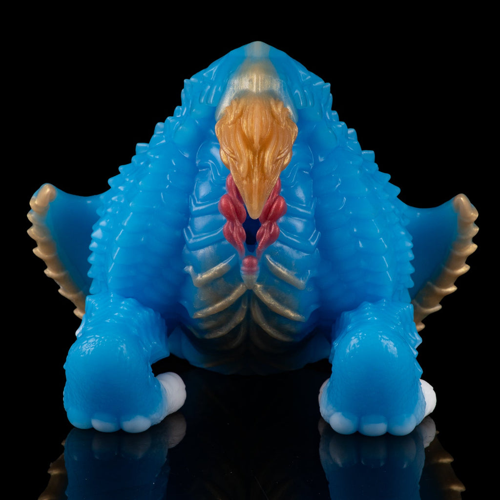 Azure Dragon Beast Fantasy Mini Sex Doll – Alien Pocket Pussy Platinum Silicone | Domlust