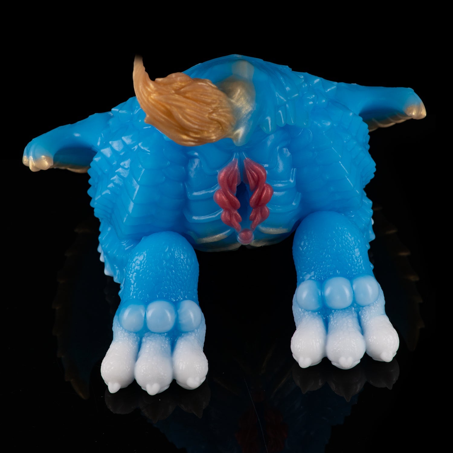 Azure Dragon Beast Fantasy Mini Sex Doll – Alien Pocket Pussy Platinum Silicone | Domlust