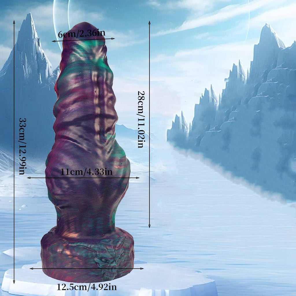 Bull Demon 12 Inch Knotted Fantasy Monster Dildo - Tarisss Sex Toy Store