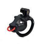 Bull - Shaped Male Restraint Cage Kit with Locking Rings, Keys & Leash Set - Tarisss Sex Toy Store