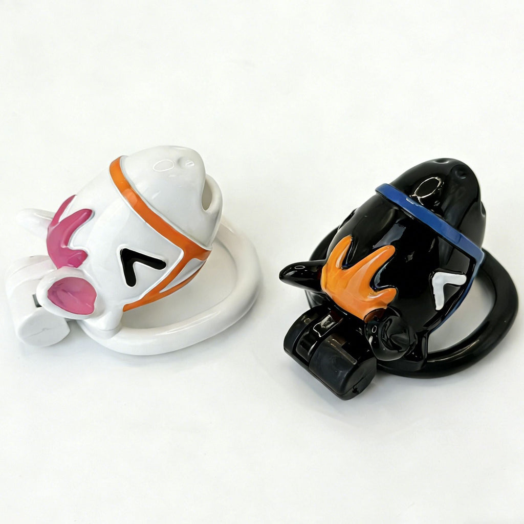 Pony Play Horse Head Chastity Cage – Cute Pony Lock 42-52mm