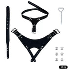 Leather Chastity Support Strap-PU10