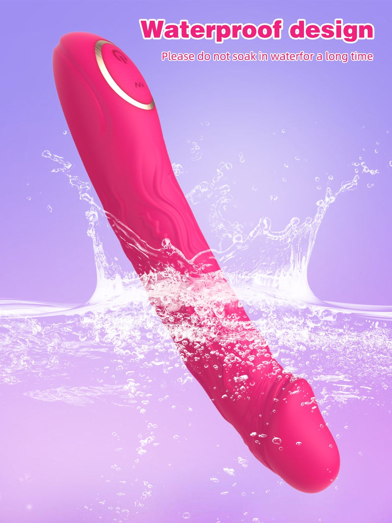 Classic Vibrator Female Sex Toys - G Spot Realistic Vibrating Dildo for Woman