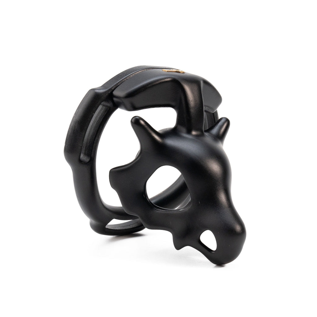Dinosaur Fossil Skull Chastity Cage – Biomechanical Resin Design 🦴