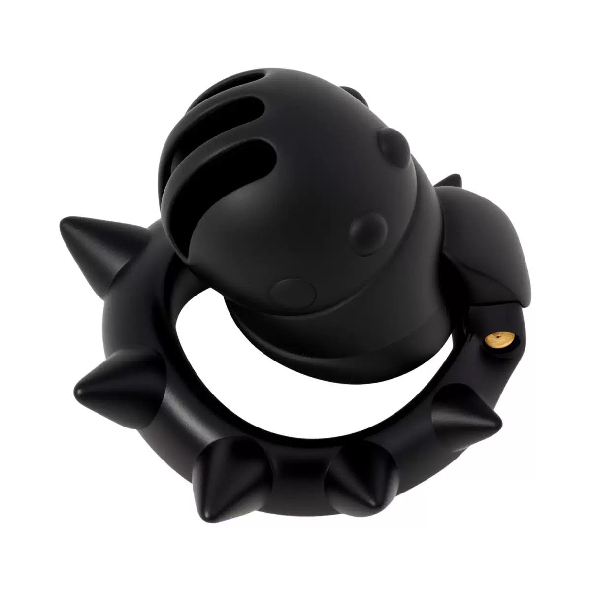 Spiked Monster Cock Ring – Black Silicone Penis Ring with Intense Spikes (3 Sizes)
