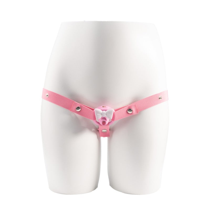 Cute Bow Chastity Ring Set – Progressive Multi-Size Base Rings with Bow Caps