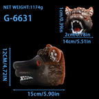 Cartoon Wolf Head Male Masturbator Sleeve with Textured Inner Channel - Tarisss Sex Toy Store