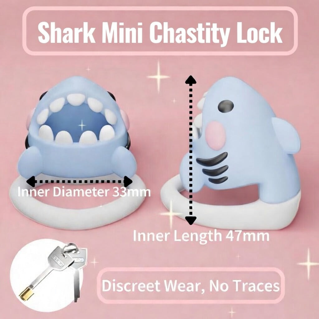 Shark Chastity Cage