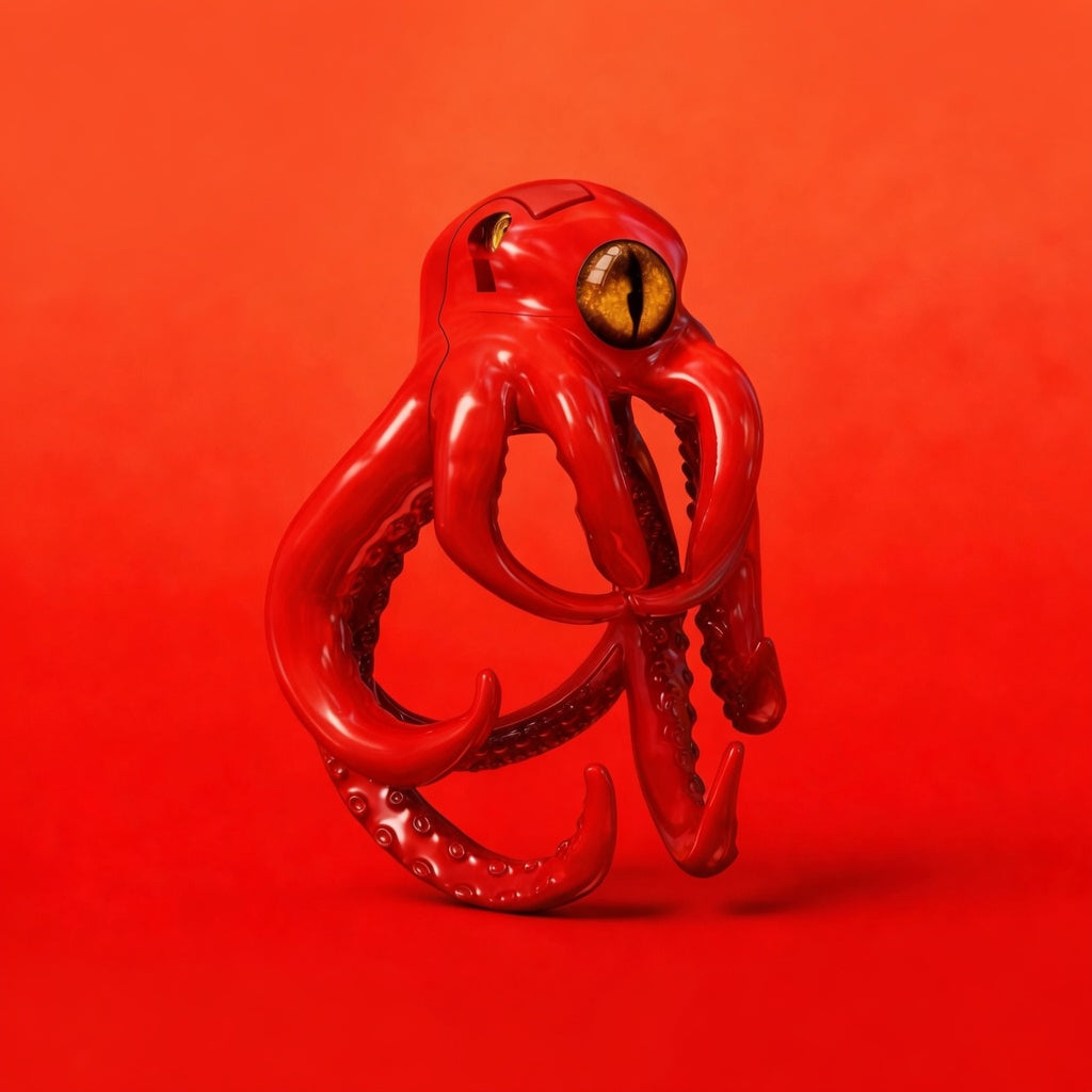 Octopus Kraken Chastity Cage – Tentacle Fantasy Male Chastity Device (44mm / 48mm)