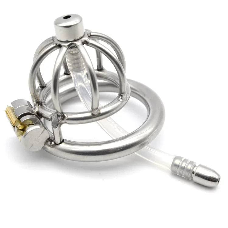 MICRO CHASTITY CAGE URETHRAL LITTLE PUMPKIN