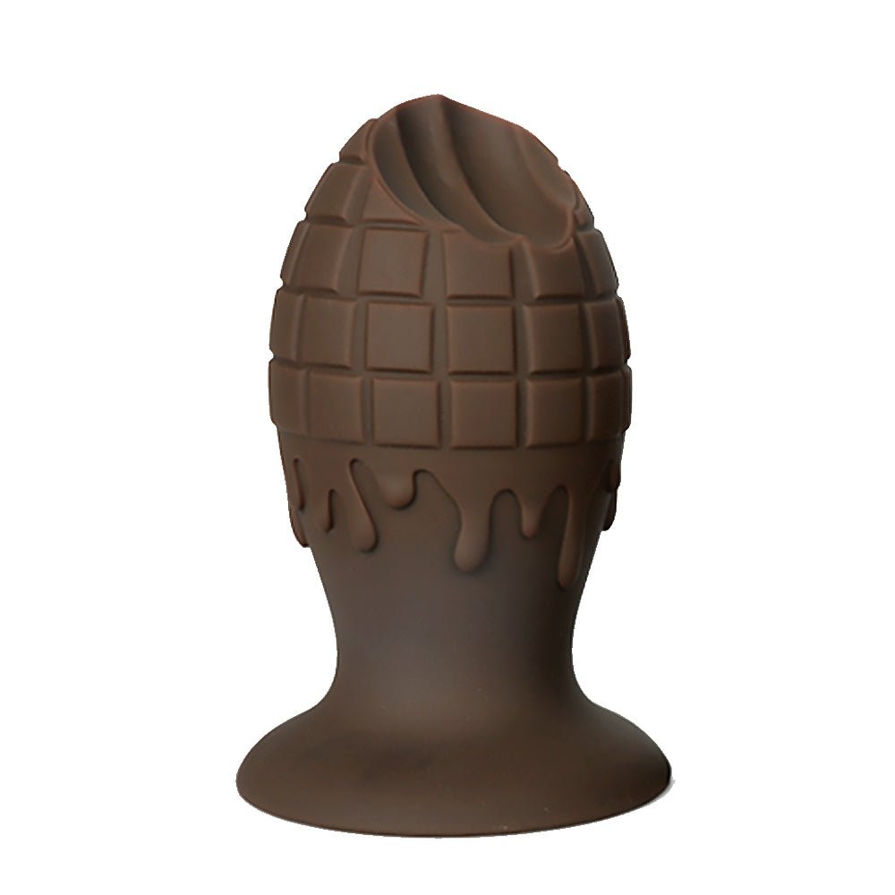 Chocolate 5 Inch Butt Dildo - Tarisss Sex Toy Store