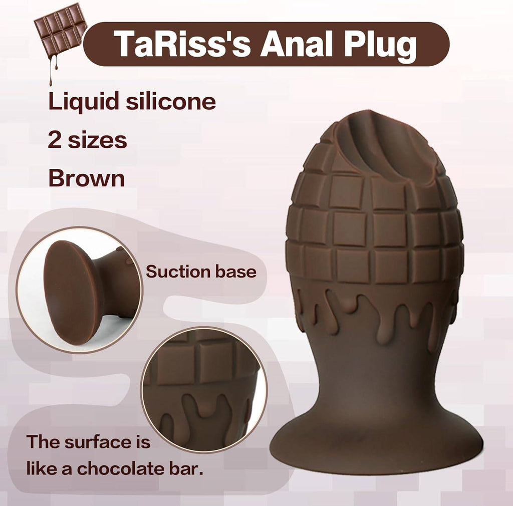 Chocolate 5 Inch Butt Dildo - Tarisss Sex Toy Store