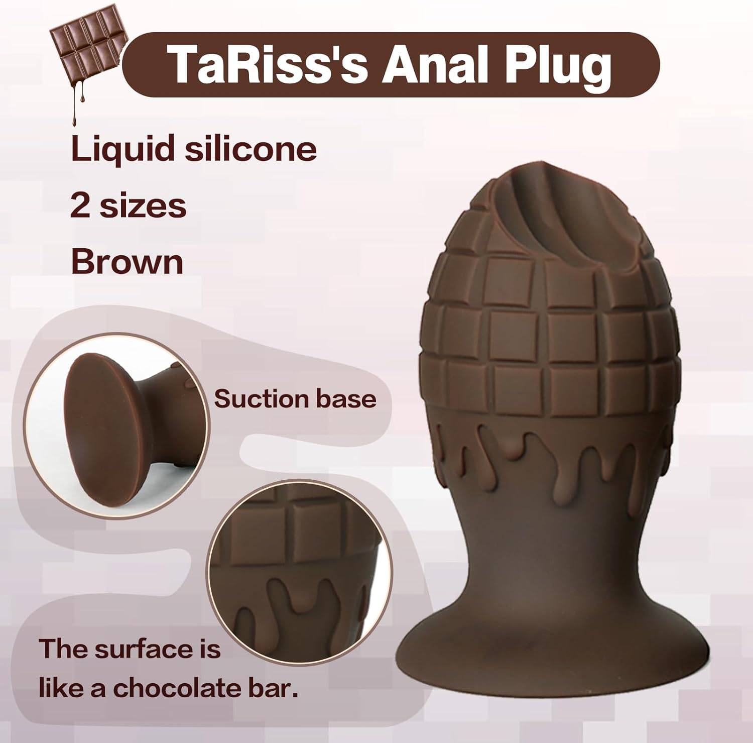 Chocolate 5 Inch Butt Dildo - Tarisss Sex Toy Store